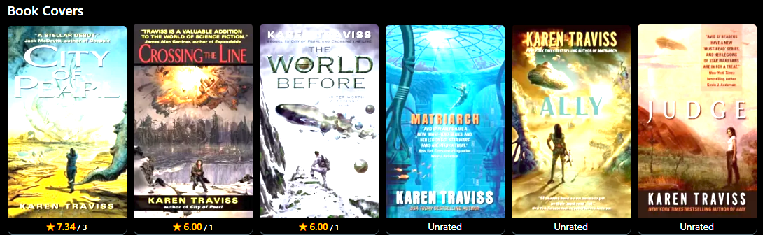 Там шесть (6) книг! На русский переведены только две. Но, мне хватит и второй...