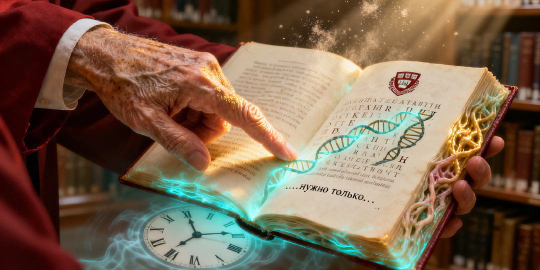 Ученые Гарварда: старение обратимо. Вам не нужны таблетки. Нужно только...