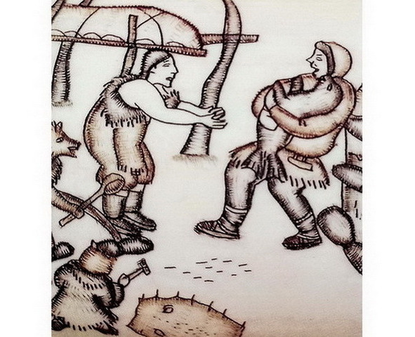 Муж Нерпу изловил