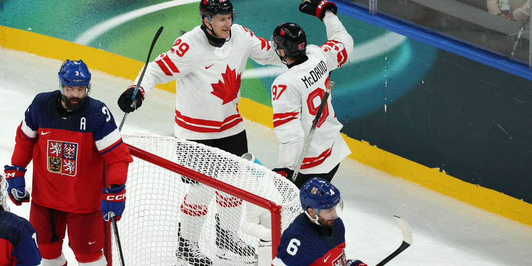 Канадцев невозможно остановить. Переехали в первом матче на Олимпиаде Чехию, но остальным будет еще хуже