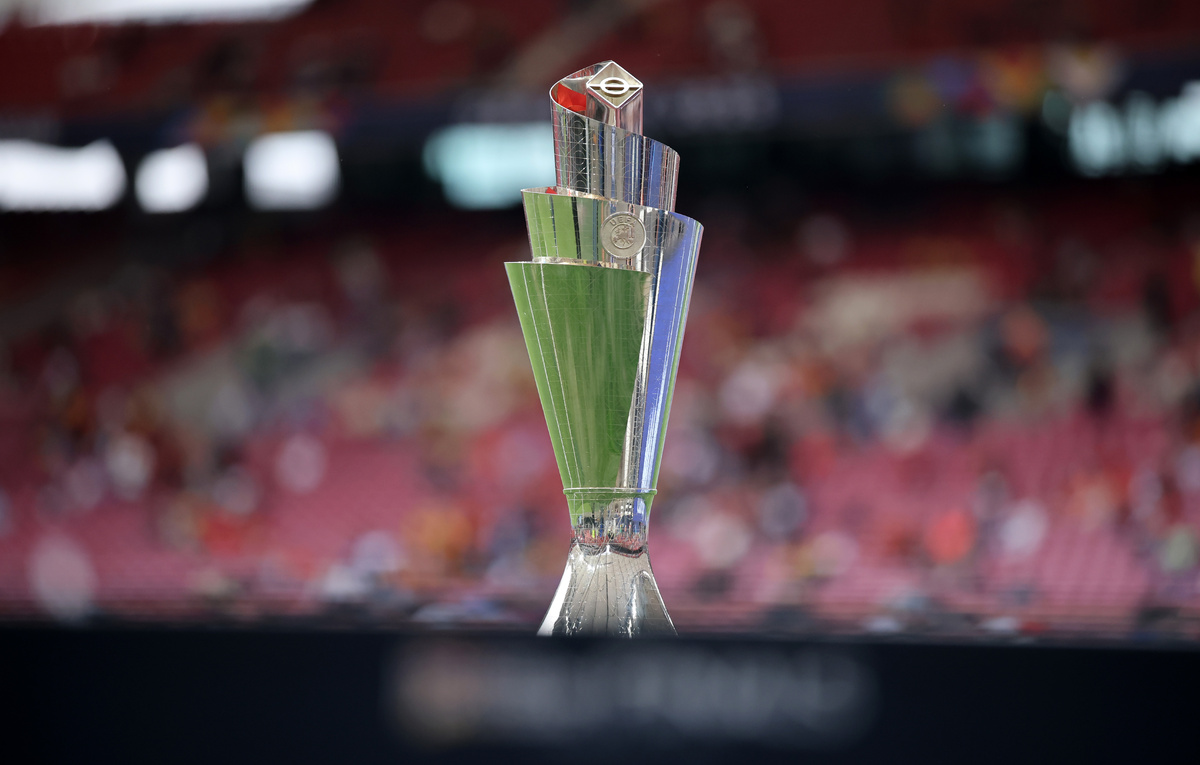    Трофей Лиги наций  Alex Grimm/Getty Images