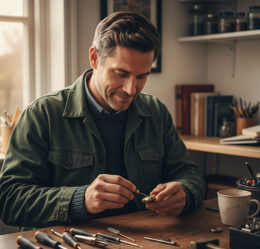 Спокойствие и мастерство.