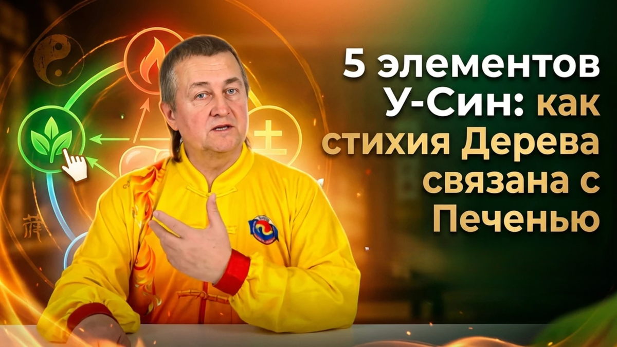 5 элементов У-Син: как стихия Дерева связана с Печенью