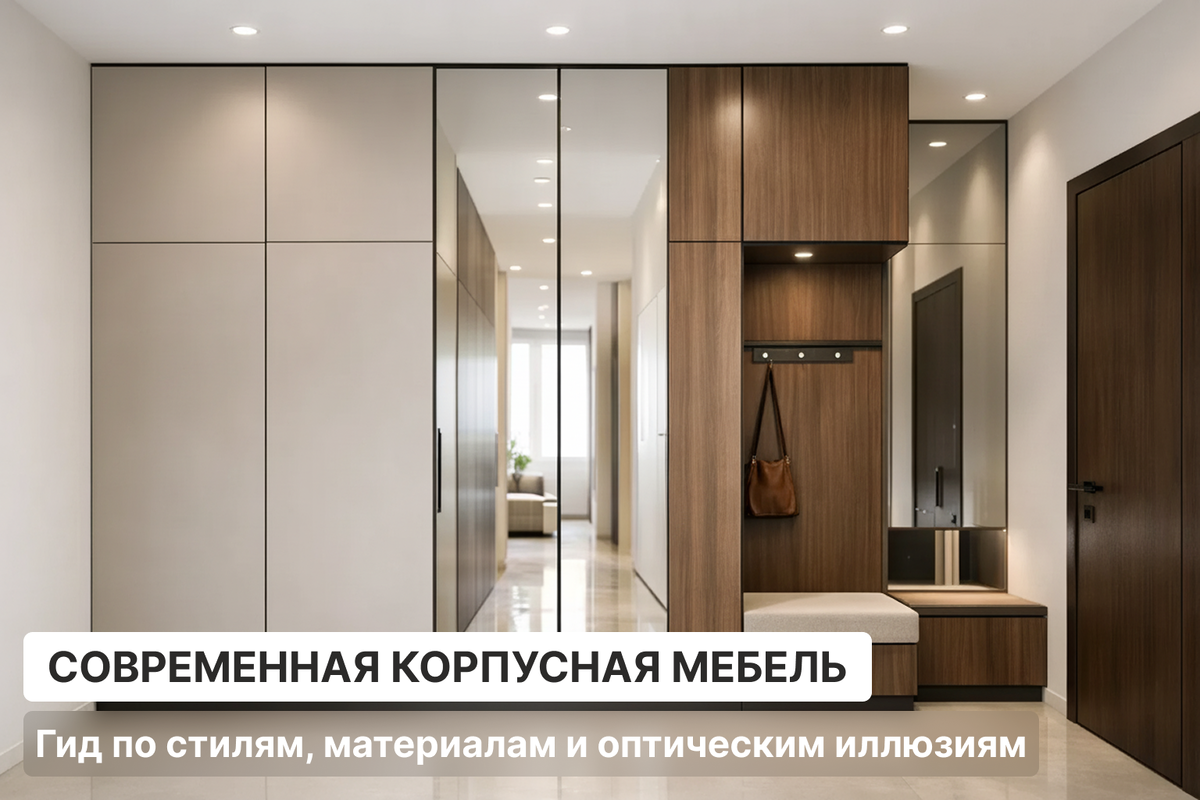 Современая корпусная мебель от Корпусторг