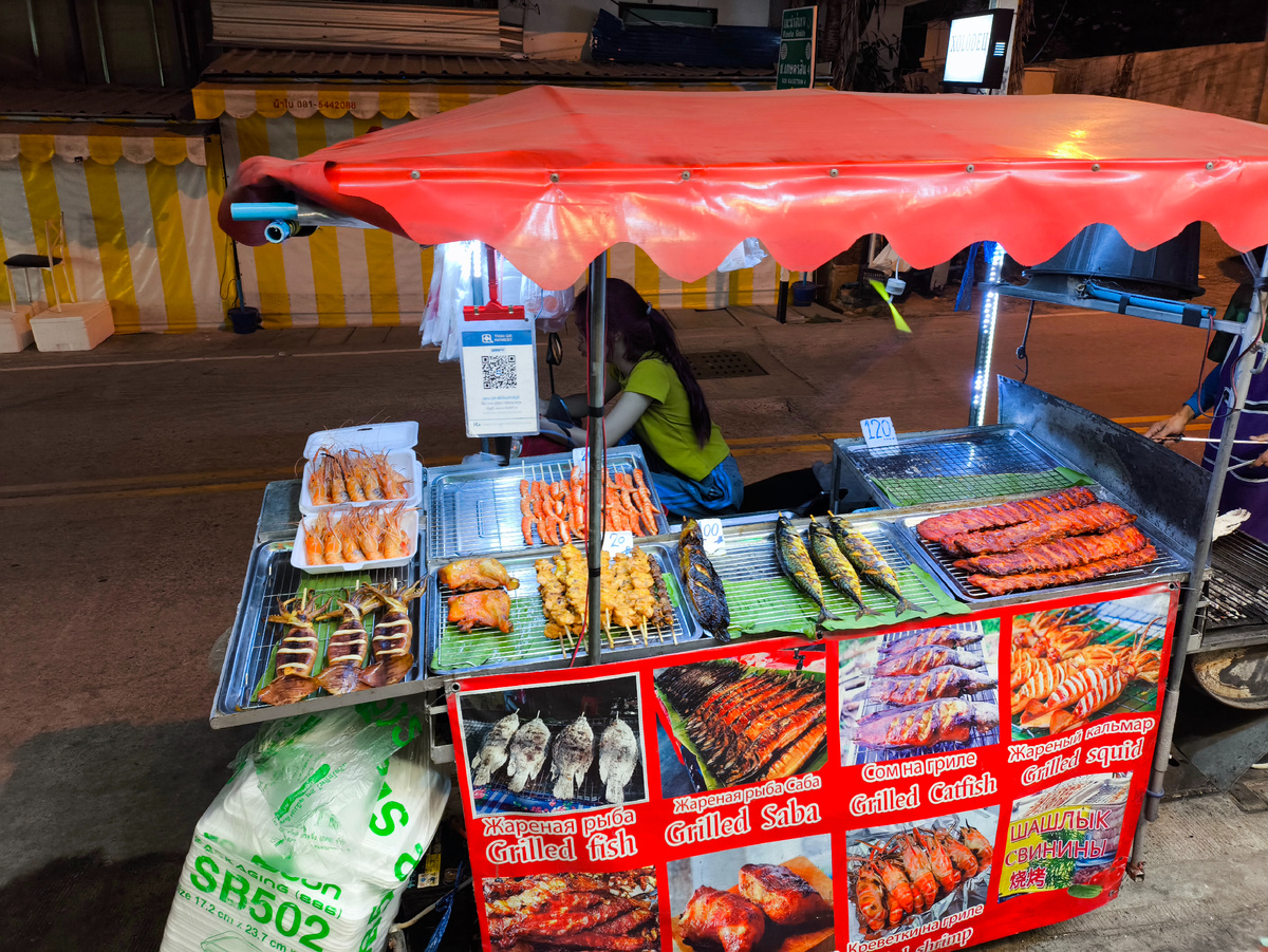 Еда из уличных тележек