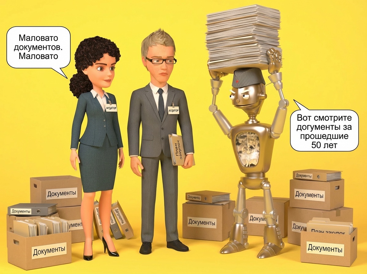 Документов мало не бывает