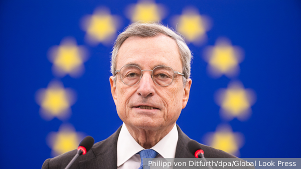 Драги заявил об ухудшении экономики в Европе