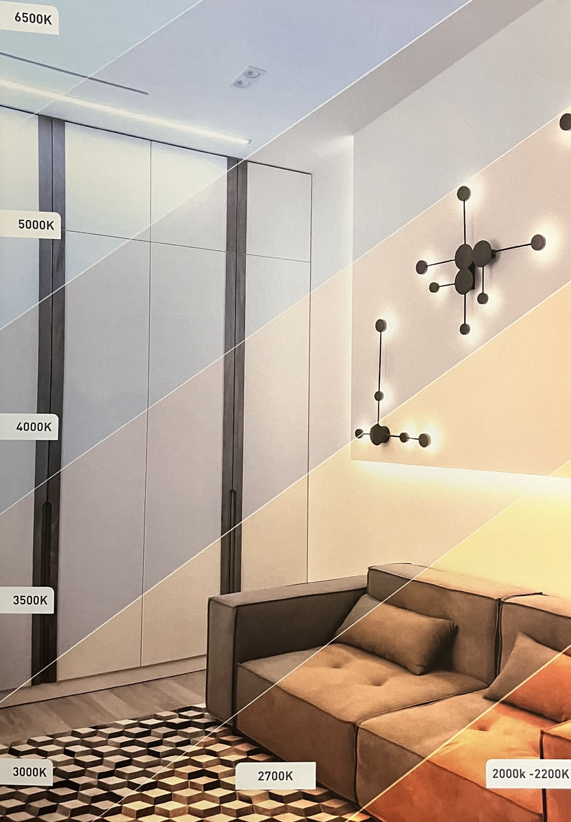 Демонстрация влияния света на атмосферу комнаты (Изображение предоставлено компанией SWG)