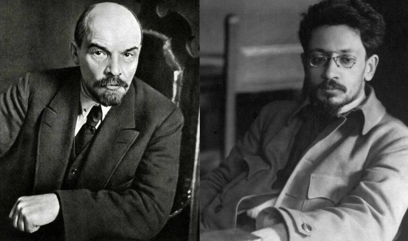 Владимир Ленин и Яков Свердлов.