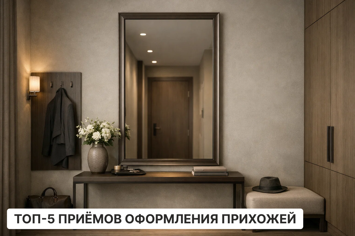 топ-5 приемов оформдения прихожей