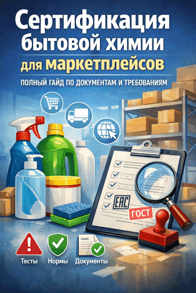    Сертификация бытовой химии для Wildberries: топ ошибок, мифы и как оформить документы легально и за копейки SYNERBRAUN