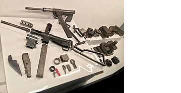 STEN на выставке Норвежского музея сопротивления Второй мировой войны 

