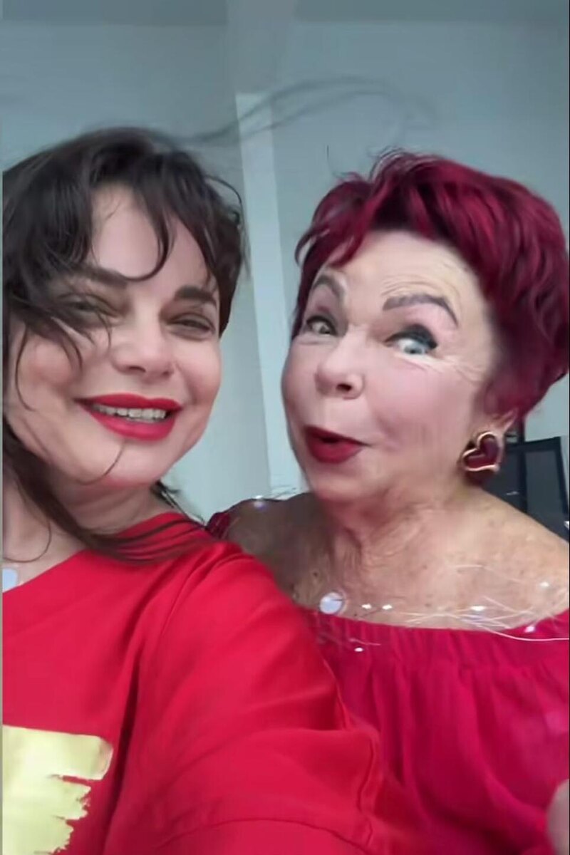    Наташа Королева с мамой Людмилой Порывай Соцсети