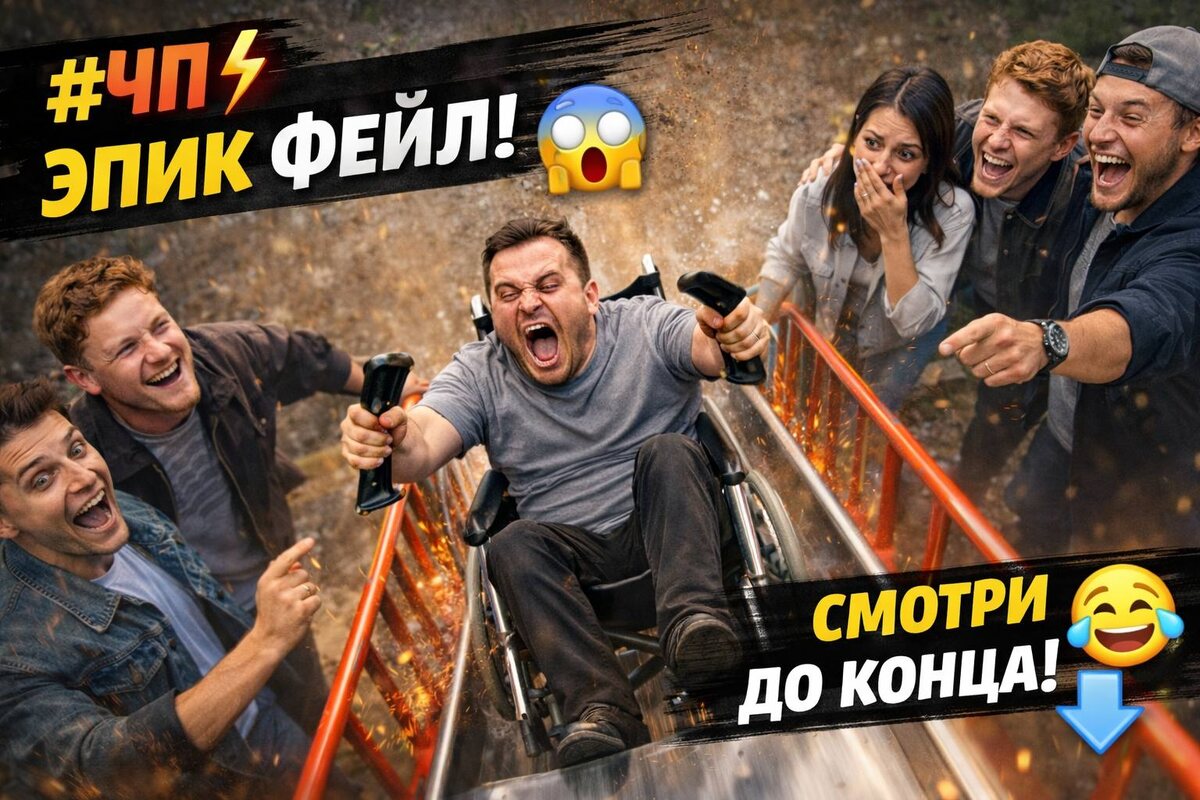 🤯 Колеса отрываются, а он летит! 😆 Люди не верят своим глазам!