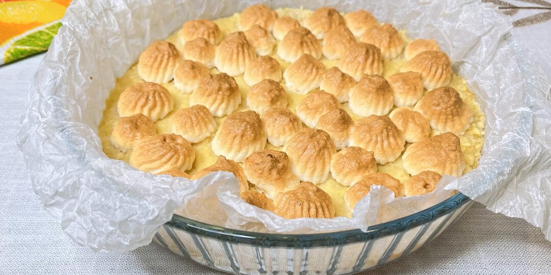 Лимонный пирог. Без сахара и глютена.