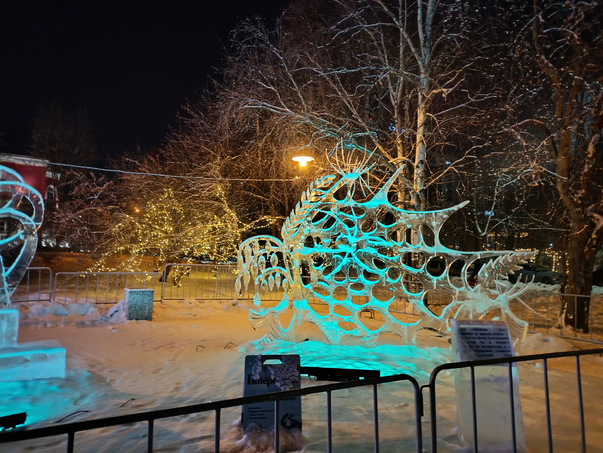 Ледовые скульптуры