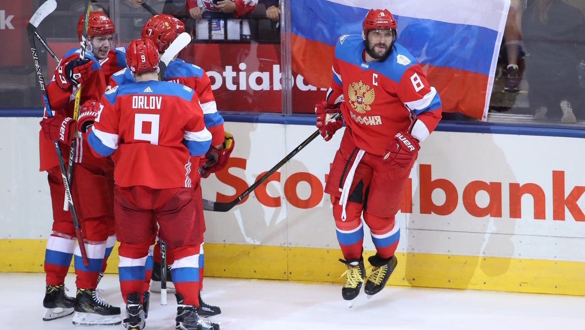    НХЛ пока не планирует допускать сборную Россию на Кубок мира-2028. Getty Images