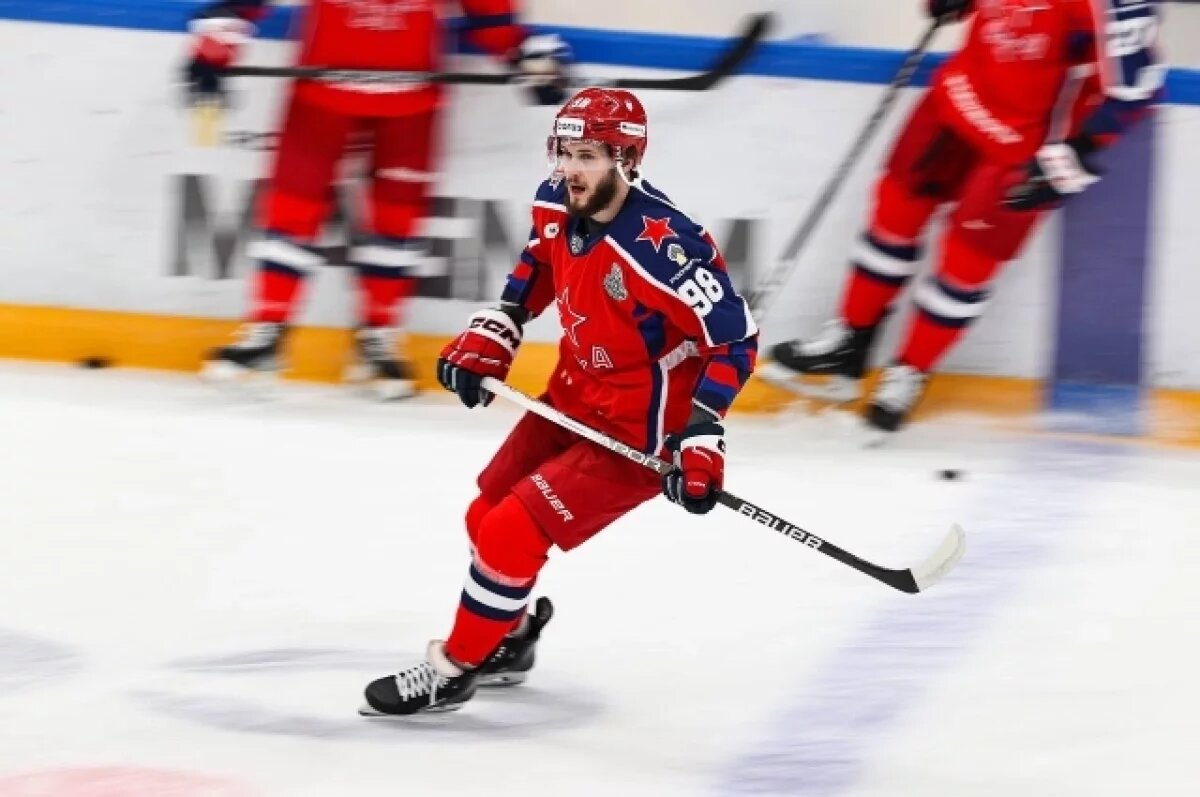    Вице-президент КХЛ Каменский оценил шансы ЦСКА на победу в Кубке Гагарина