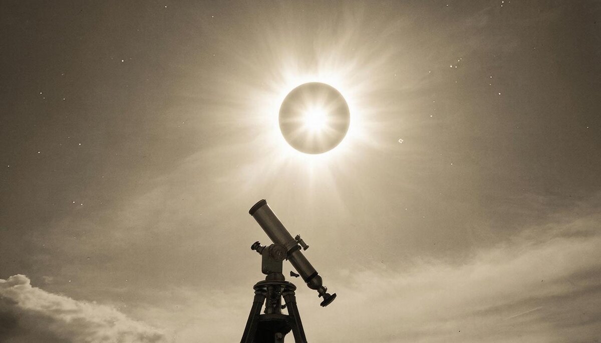 1919 год, остров Принсипи. Эддингтон сравнивает координаты звёзд и видит: свет отклонился ровно настолько, насколько предсказывал Эйнштейн. Пространство изгибается.