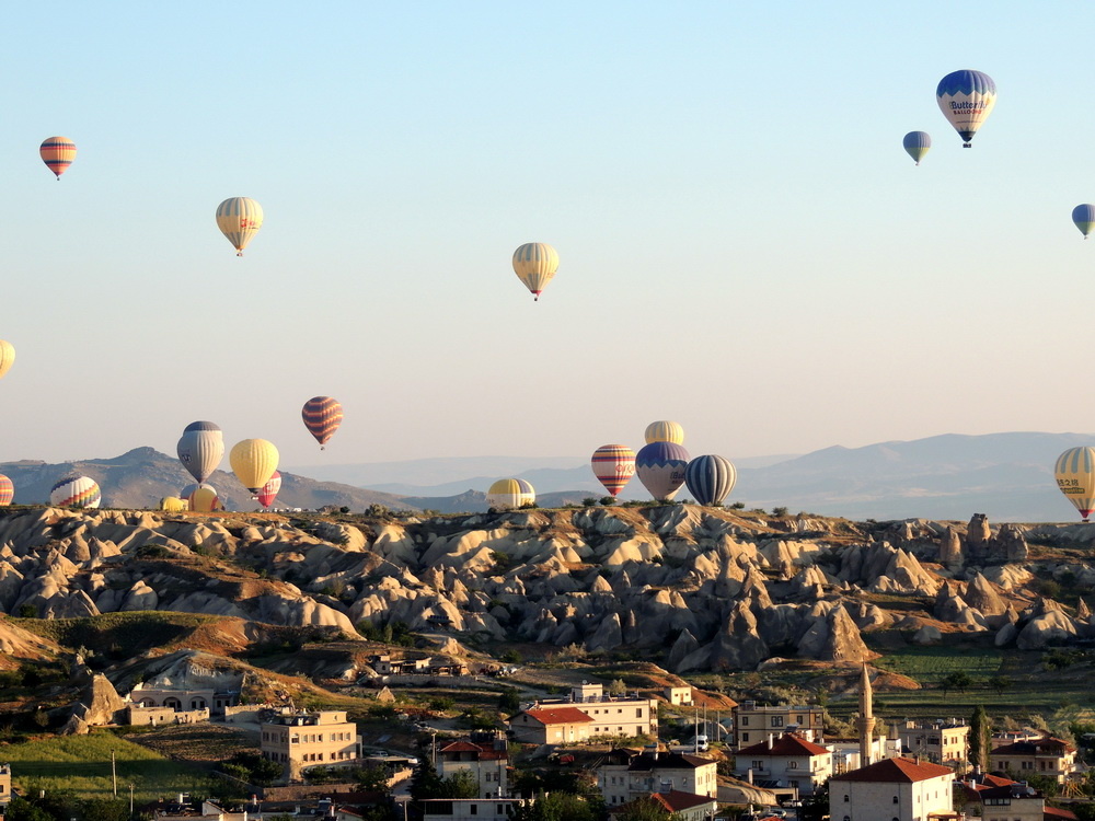 Каппадокия. Шары на рассвете