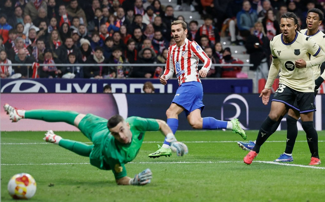 Антуан Гризманн забил один из мячей в ворота "Барселоны". Фото: соцсети