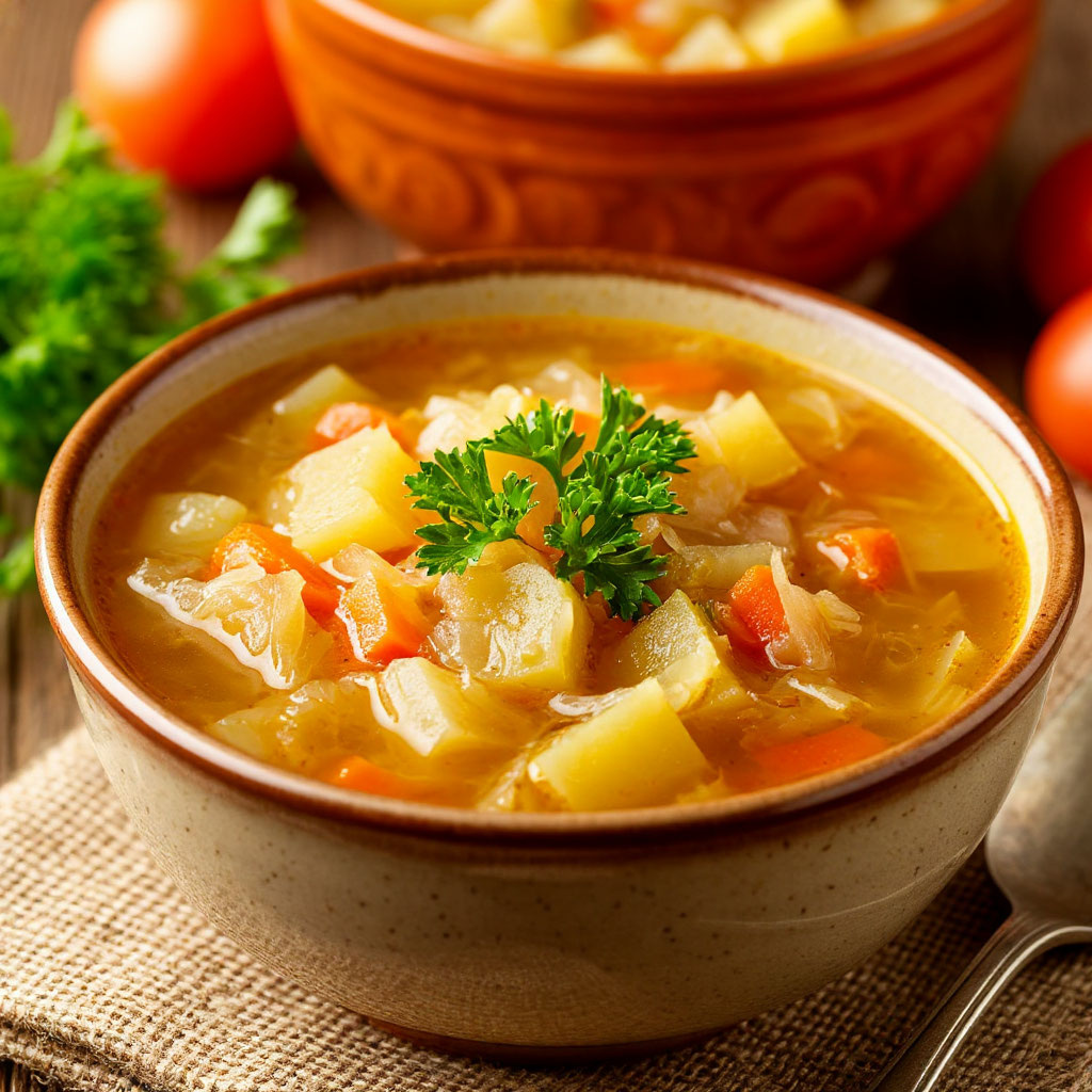 ЩИ ИЗ КВАШЕНОЙ КАПУСТЫ