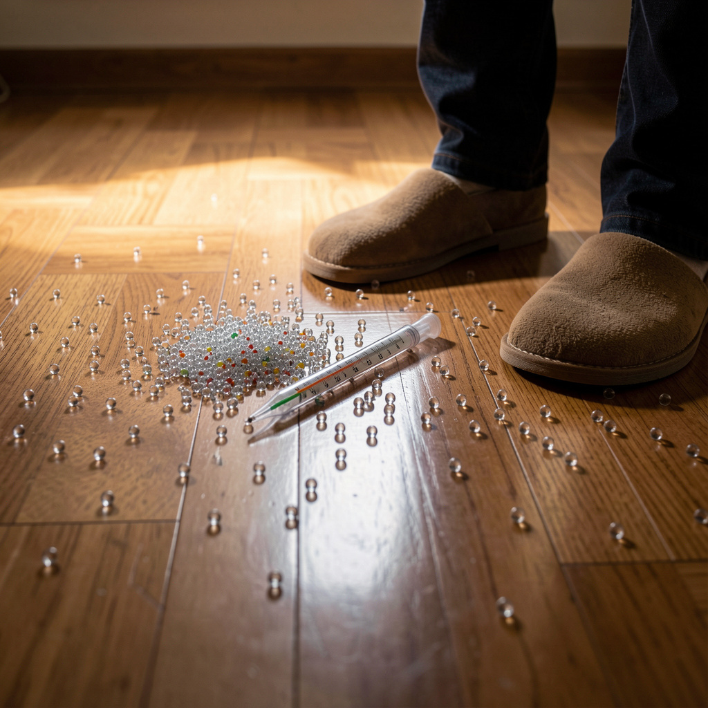 Последствия неправильного обращения с ртутным градусником