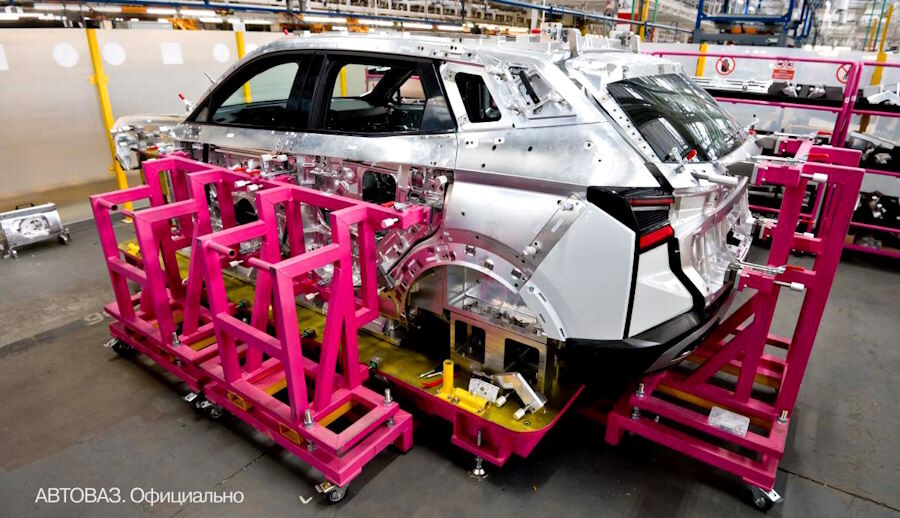 Кузова новой модели Лады будут делать с точностью 0,2 миллиметра