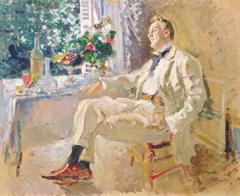 Константин Коровин. Портрет Шаляпина (1911)