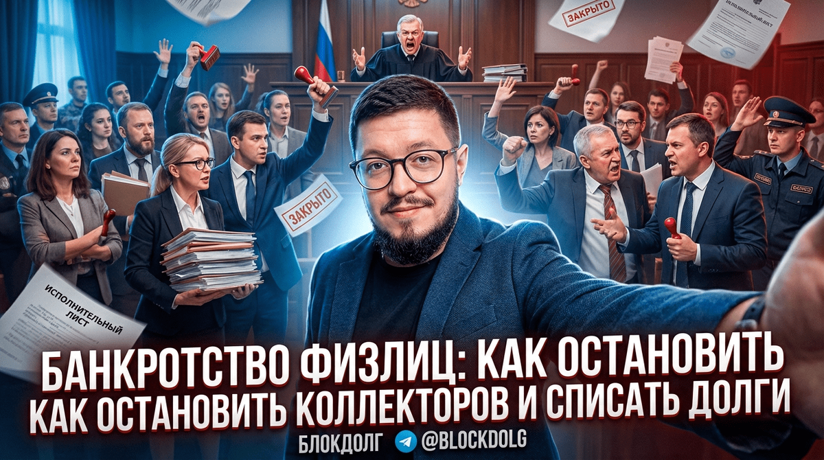    Законный способ избавиться от долгов и прекратить общение с коллекторами Максим