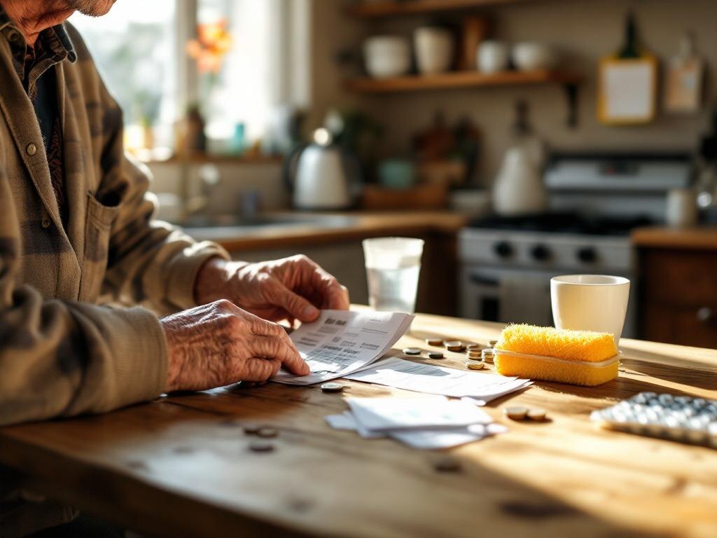 Пенсионеры вынуждены тщательно планировать бюджет из-за пеней по ЖКХ.  📷
