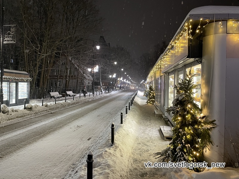Светлогорск курортный, улица Ленина, 12 февраля