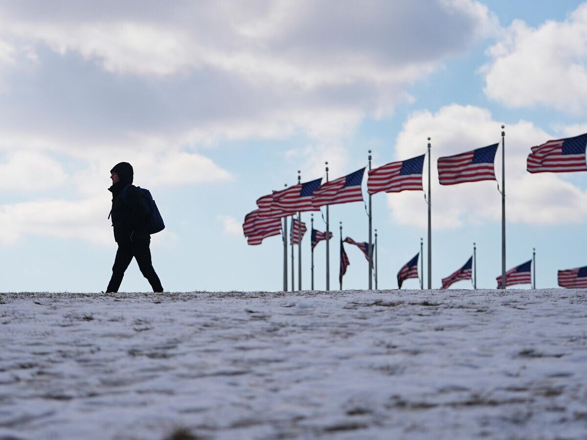    Флаги США в Вашингтоне | © AP Photo / Julio Cortez