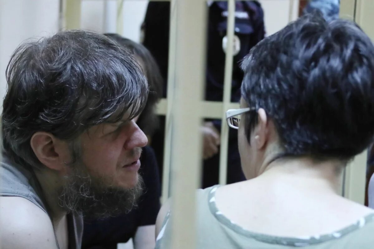    Лидер секты «бога Кузи» Андрей Попов.