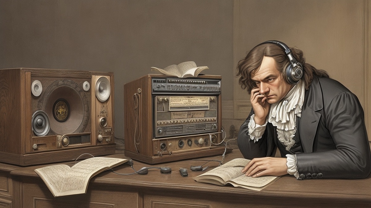 День радио и Людвиг ван Бетховен. "Слышу Вас хорошо..."