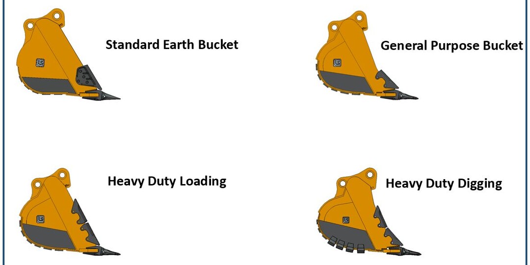 4 главных типа ковшей экскаватора: какой не подведёт на вашем объекте