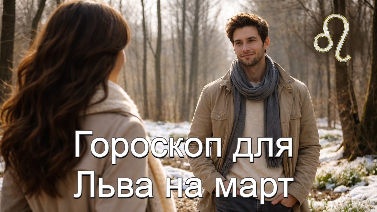 Гороскоп для мужчин Львов и женщин Львов на март