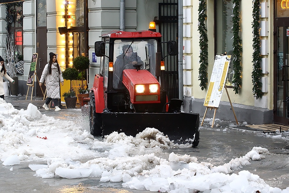    Оттепель в Москве Фото: АиФ/ Игорь Харитонов