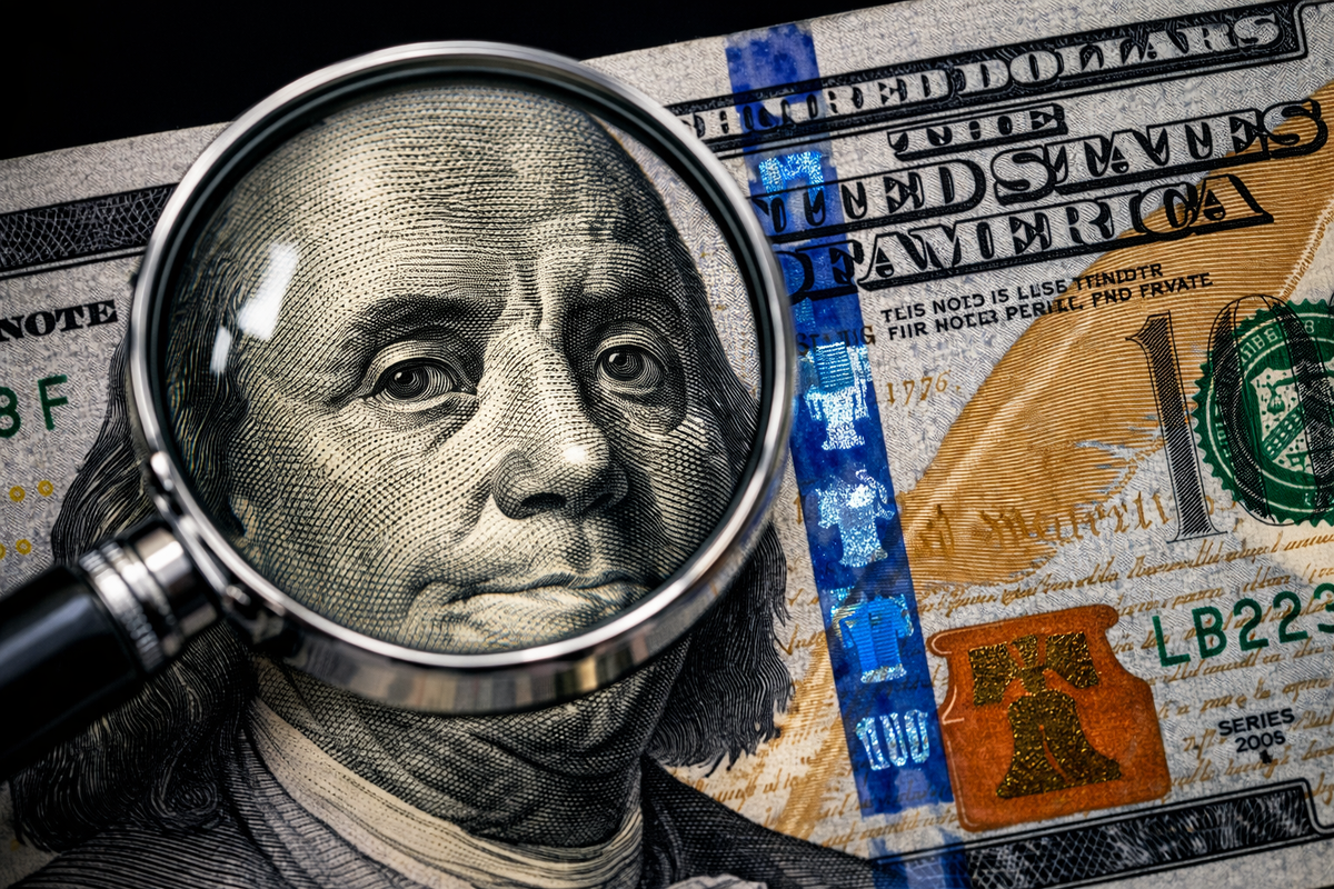 Синий" доллар — король черного рынка. Любая помятость или штамп превращают $100 в бумагу, которую никто не возьмет