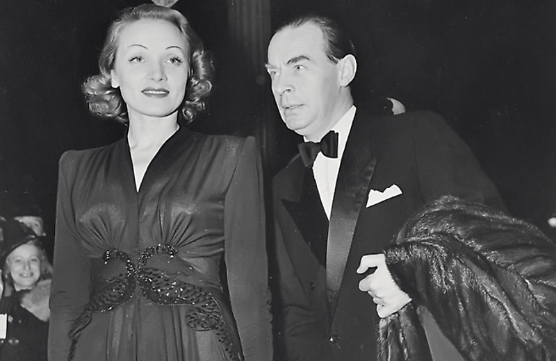 Ремарк и Дитрих на кинопремьере