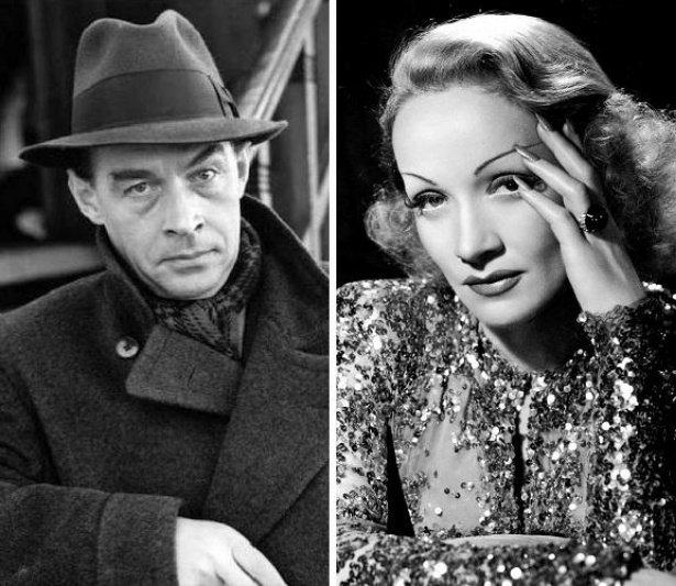 Эрих Ремарк и Марлен Дитрих