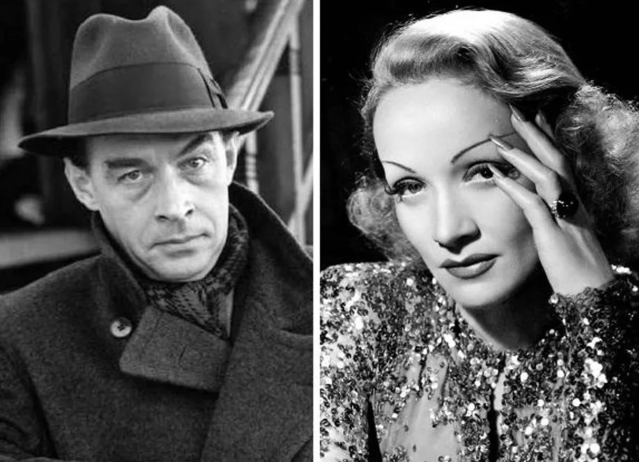 Эрих Мария Ремарк и Марлен Дитрих