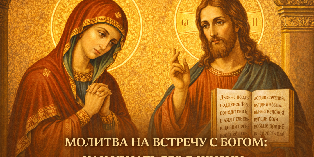 МОЛИТВА НА ВСТРЕЧУ С БОГОМ: КАК УЗНАТЬ ЕГО В ЖИЗНИ