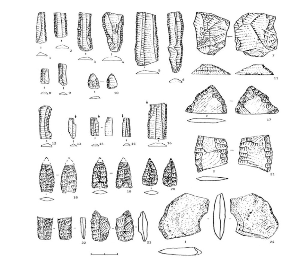 Поселение Кочегарово I .Каменный инвентарь.