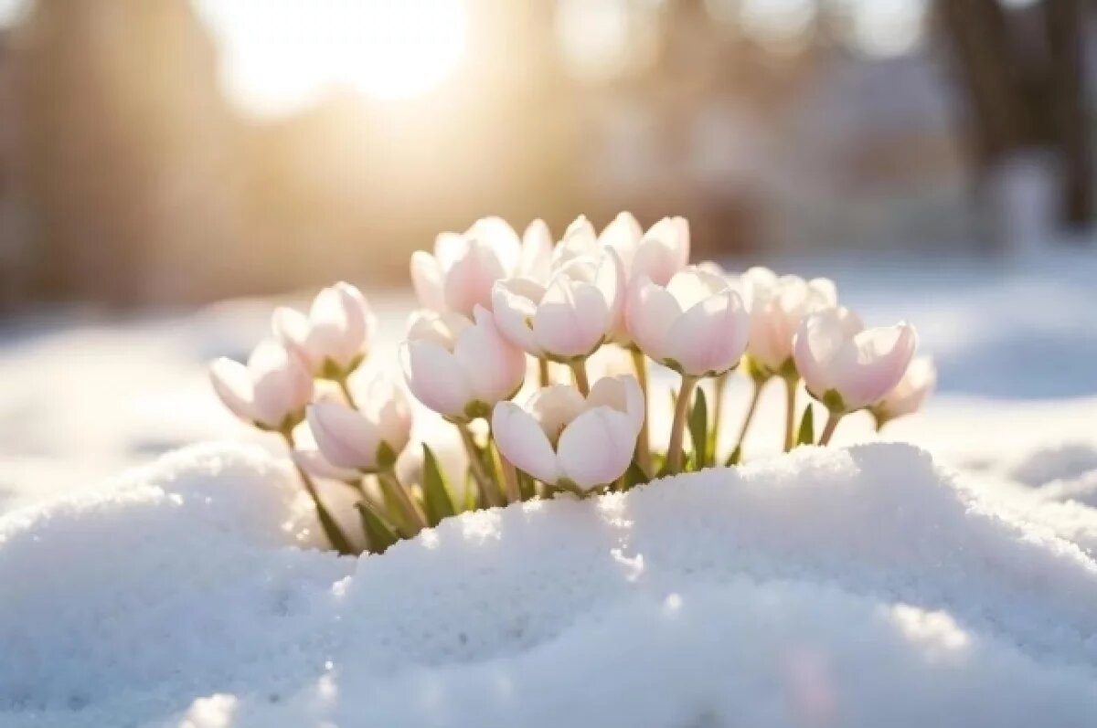    Новосибирцы массово покупают цветы перед праздниками