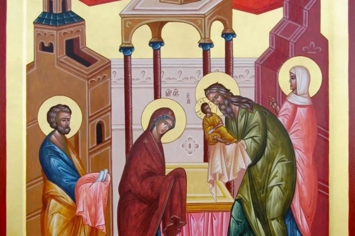    Сретение один из важных праздников