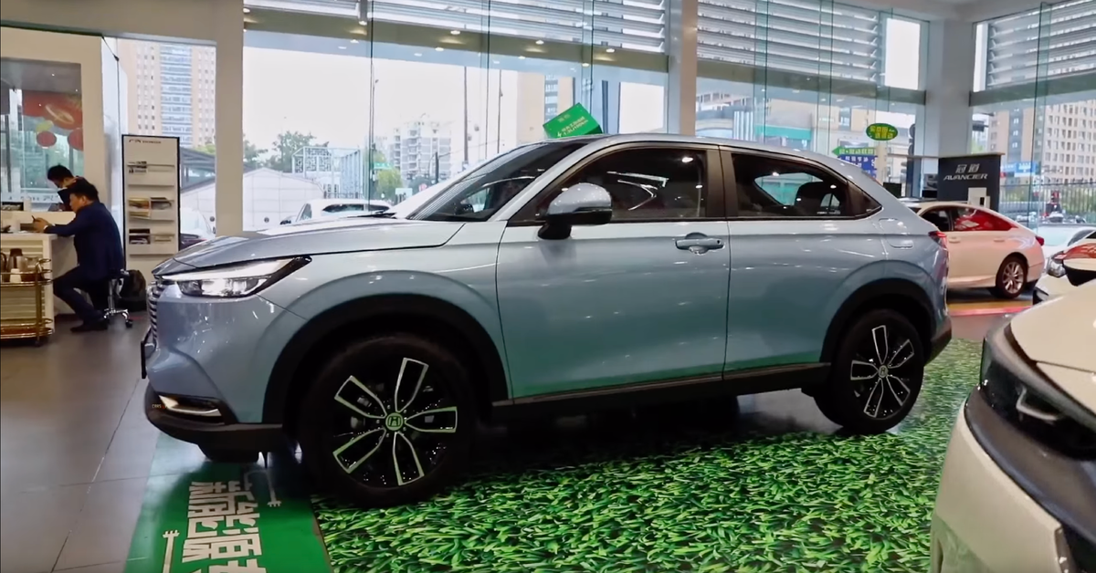 Honda Vezel. Источник: скриншот из VKвидео канала «Япония Транзит»