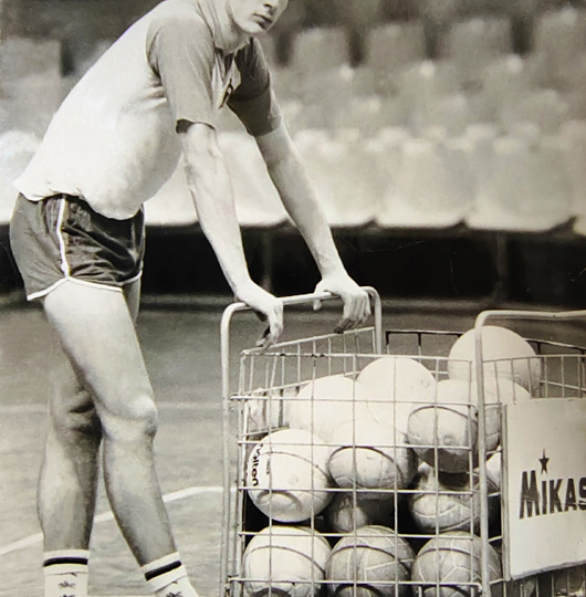 Волейбол. Евгению  Сокову – 55 лет!