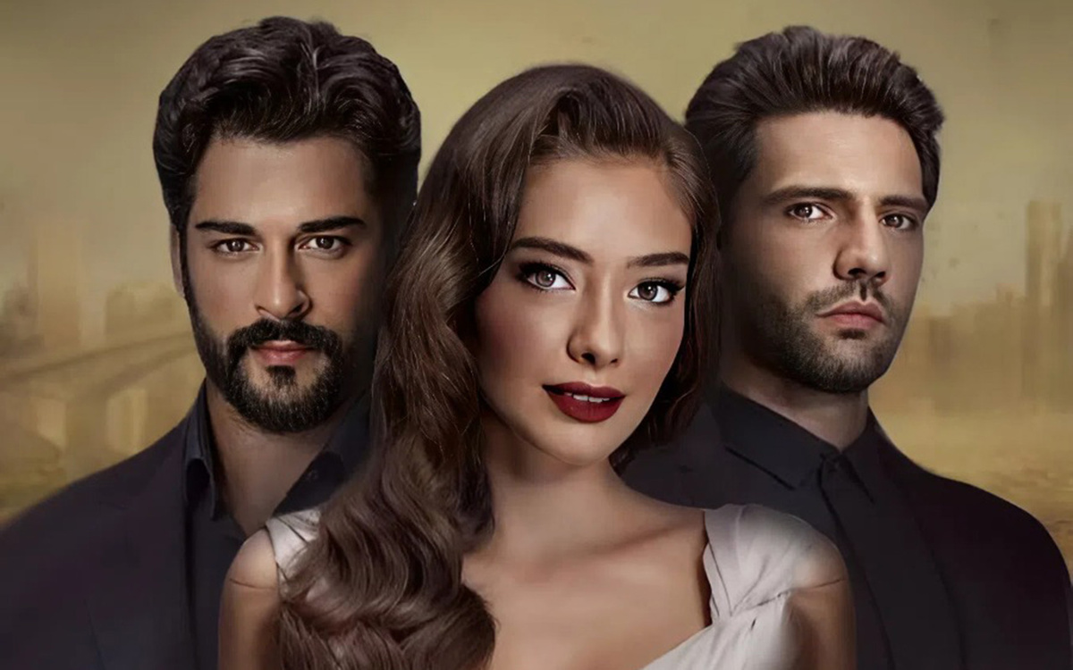 Постер сериала "Чёрная любовь"