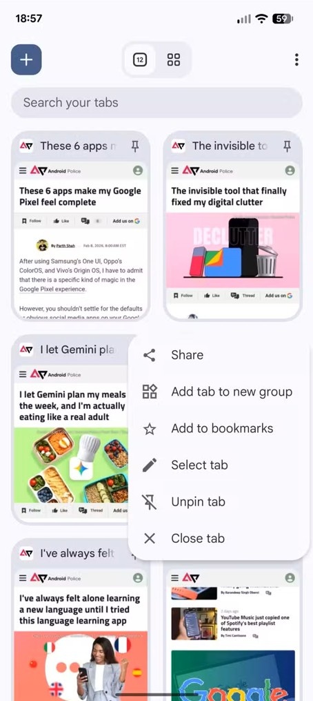    В Chrome для Android появилась полезная функция из десктопной версии браузера